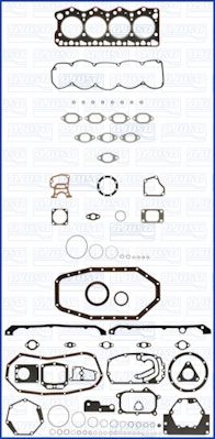 WILMINK GROUP Комплект прокладок, двигатель WG1164987